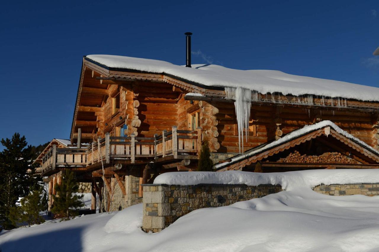 Chalet De Luxe "Lodge Des Sens" - Jacuzzi & Sauna - 12 Pers Bolquere Pyrenees 2000 Екстериор снимка