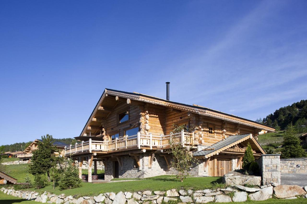 Chalet De Luxe "Lodge Des Sens" - Jacuzzi & Sauna - 12 Pers Bolquere Pyrenees 2000 Екстериор снимка